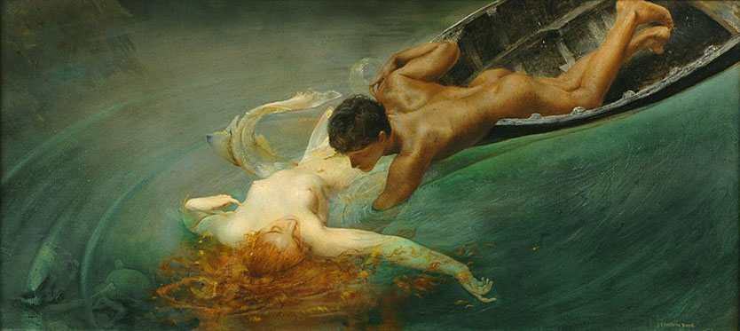 La Sirena by Giulio Artistide Sartorio